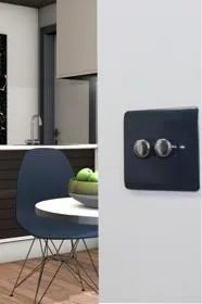 Navy Blue Wiring Accessories Trendi Decorative Screwless
